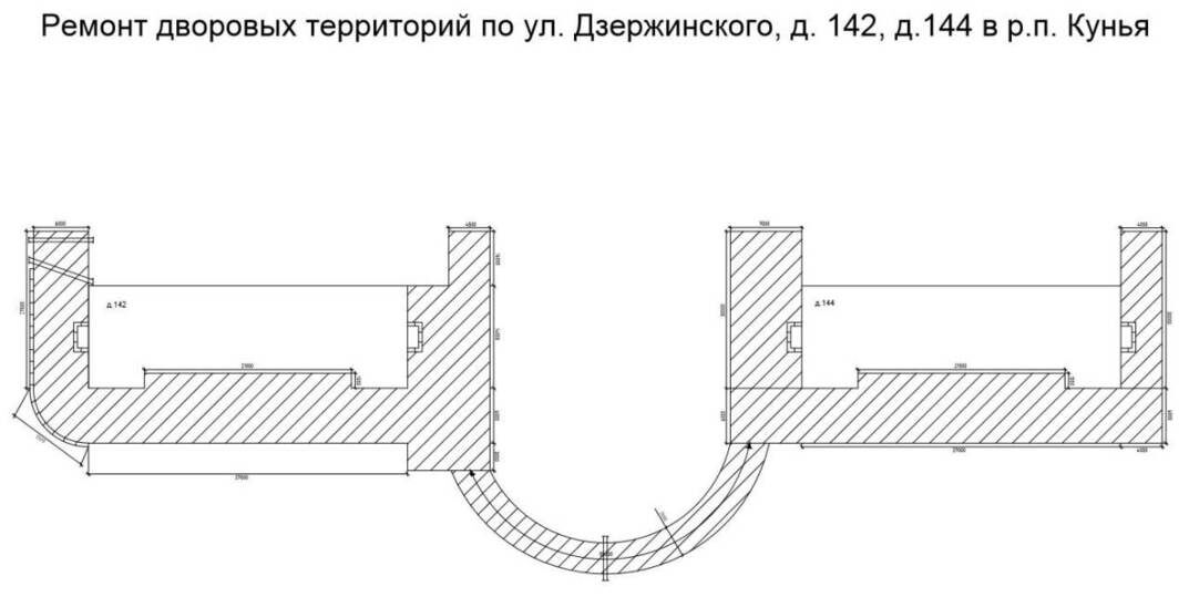     План ремонта дворов на улице Дзержинского