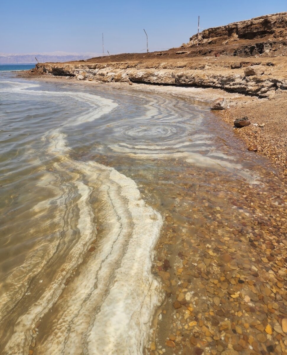 Мертвое море самое соленое озеро