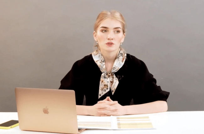 Молодая умная успешная женщина,, мама, дочь, жена ( фото взято с  ресурса https://starbiography.ru/biznes/olge-gogaladze)