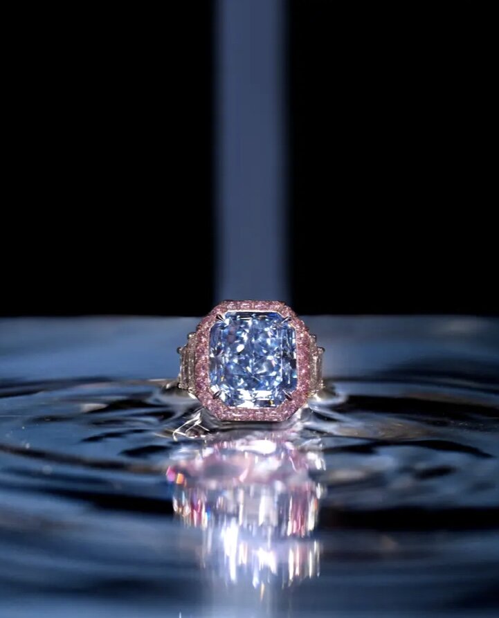 Infinite blue, 11.28 карат