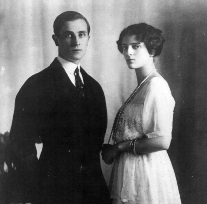 Князь Феликс Юсупов и княжна Ирина Романова 