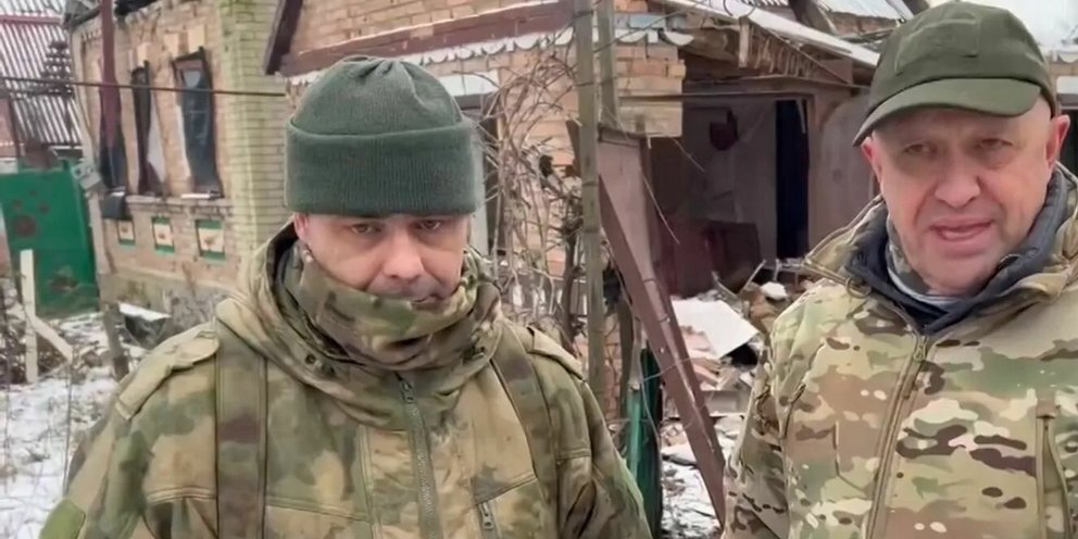 Антон Елизаров и Евгений Пригожин. Фото инета.