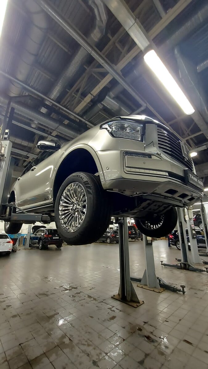 Танк 500 - что там у него внутри? 