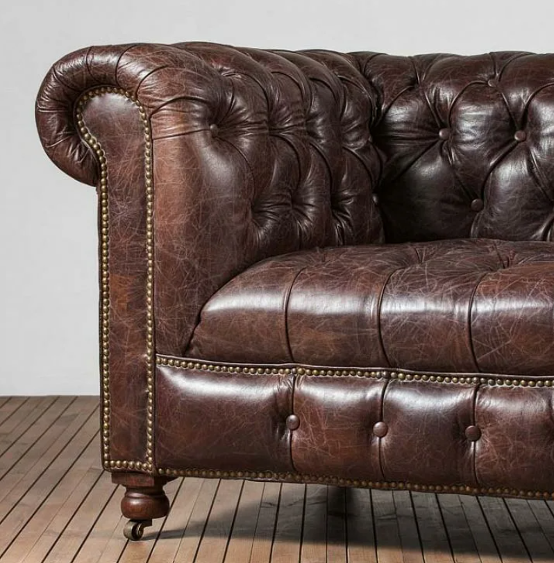 Кожаный диван. PR-5079l кожаный диван Chesterfield. Диван Честер 210см. Диван Честерфилд кожа буйвола. Диван Честер состаренная кожа.