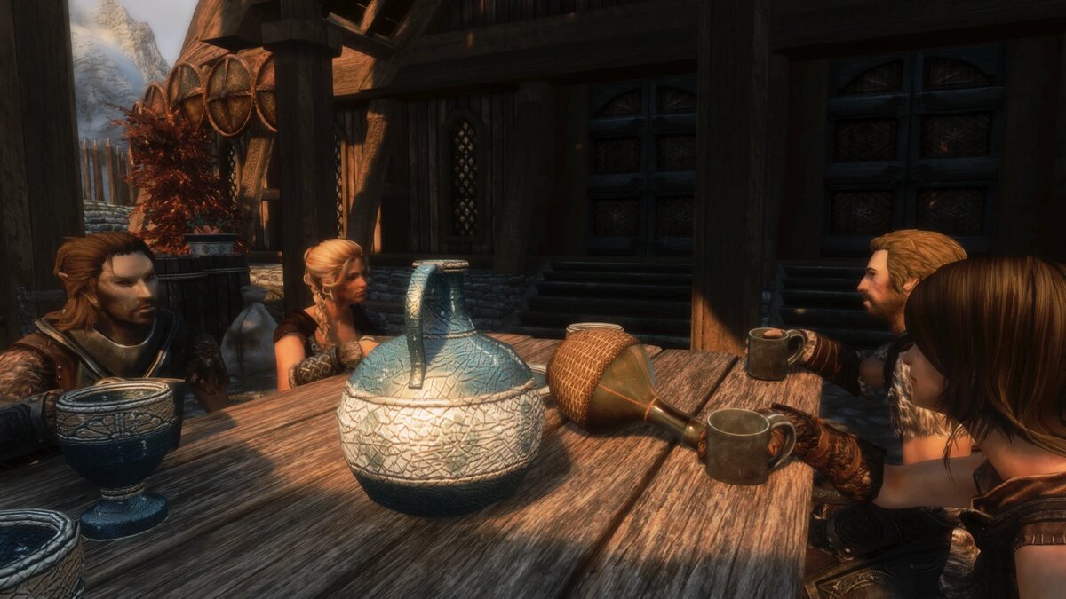 "Immersive Citizens - AI Overhaul" - мод для Skyrim, улучшающий ИИ НПС
