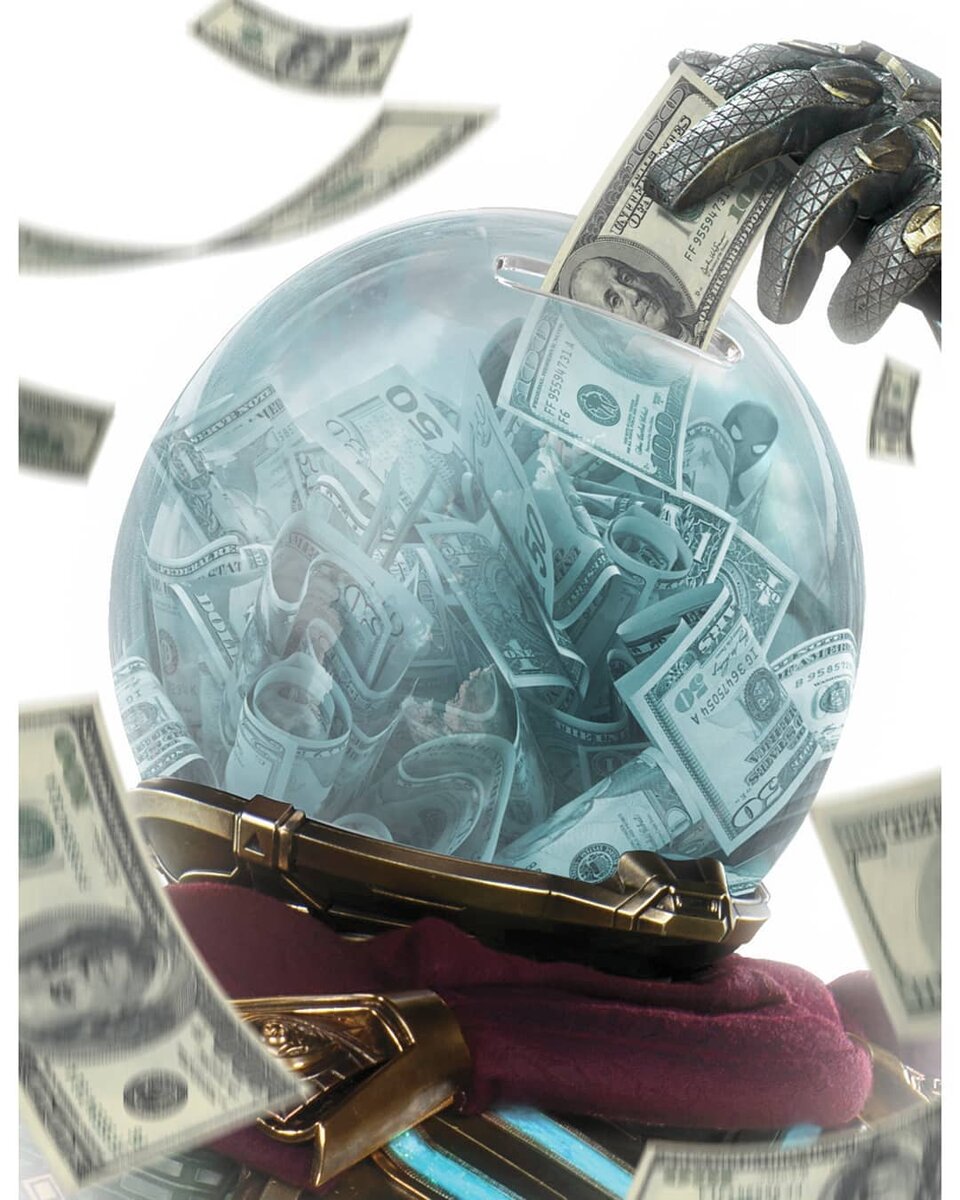 Эпичный арт от Bosslogic в честь фильма Человек-паук вдали от дома.