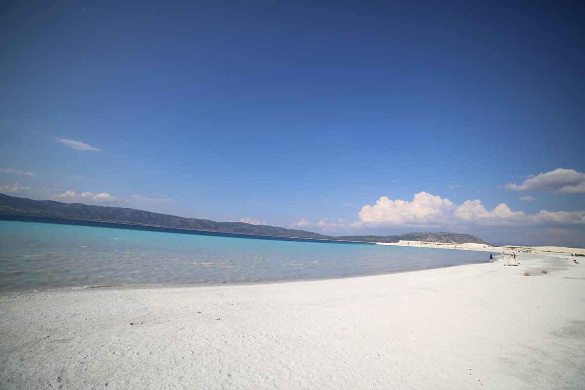 Озеро Салда в Турции.