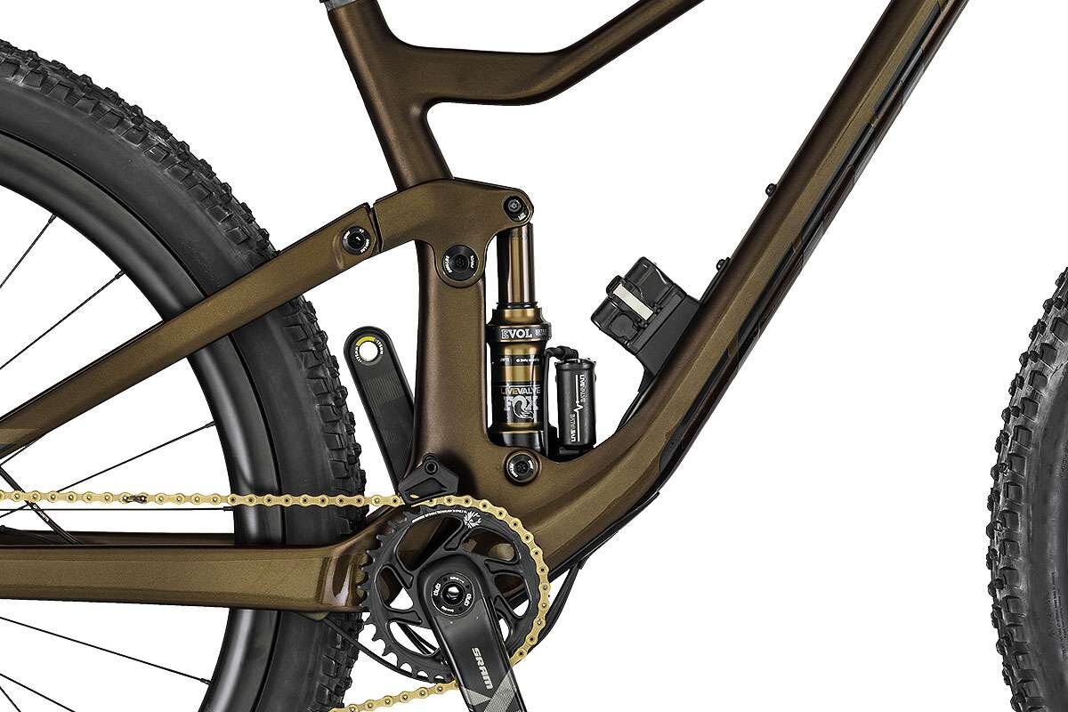 Система подвески FOX Float Live Valve EVOL Trunnion Kashima / Low speed & Reb. Adj. Travel 150mm / 185X55mm