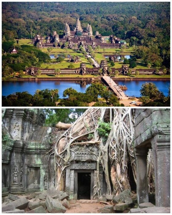 Ангкор-Ват — самый большой храм в мире (Камбоджа)
