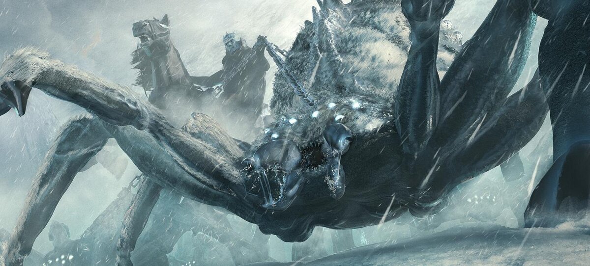 Фанарт. Ледяной паук. Источник cdn.shazoo.ru