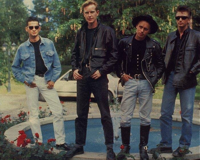 Дэйв Гаан,Энди Флетчер, Мартин Гор и Алан Уайлдер