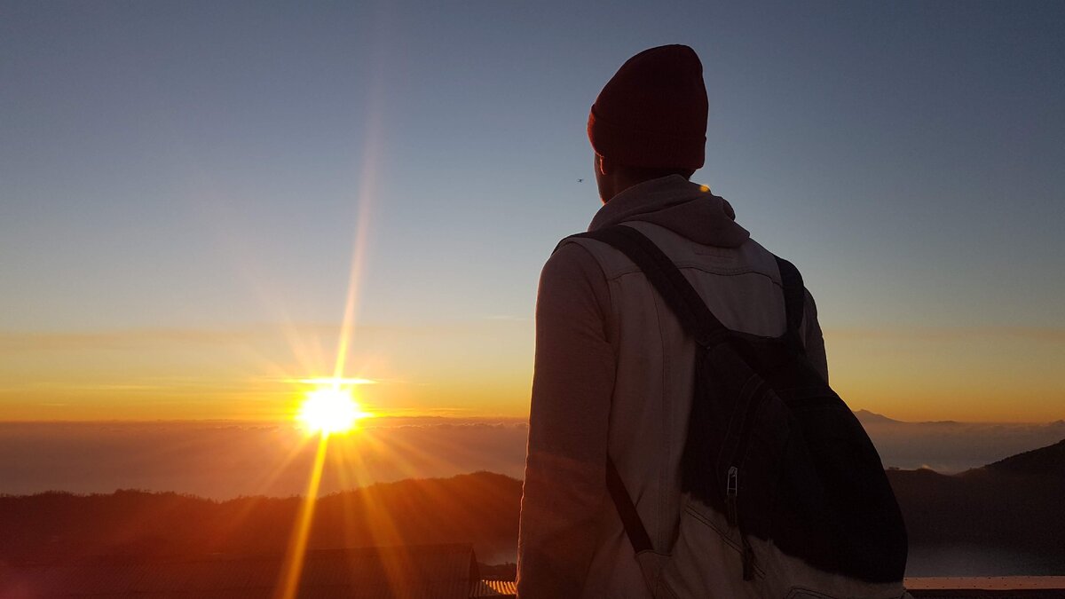 Фото моё. Сделано в июне 2019 года, когда взбирался на вулкан Батур на Бали