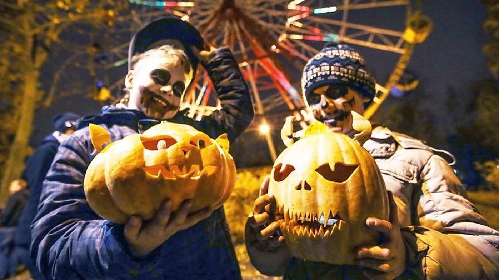  Хеллоуин. Фото "Известия"