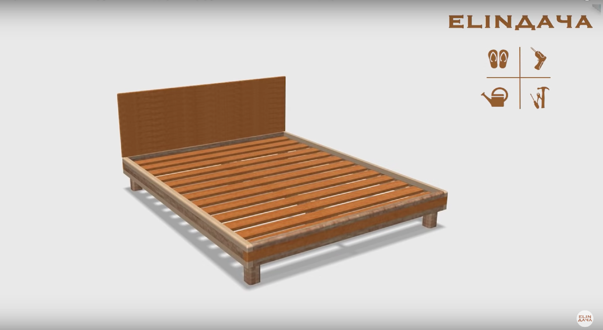 Идеи для самодельной кровати из дерева