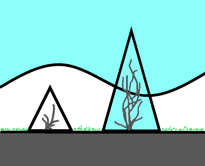 Укрытия типа "вигвам". Невысокое под снегом и растению ничего не угрожает. Высокое торчит из-под снега, пропуская к розе морозный воздух...