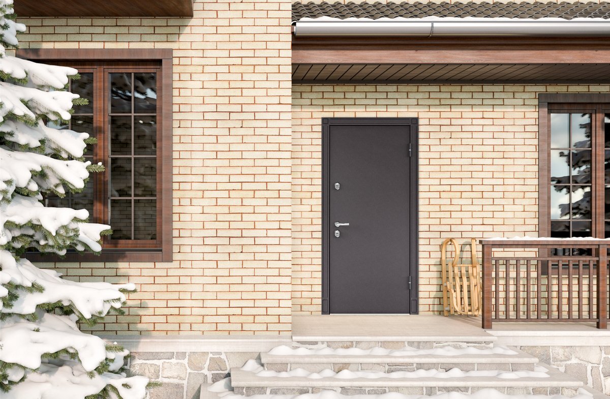 Входная дверь Snegir 20 для частного дома с терморазрывом 