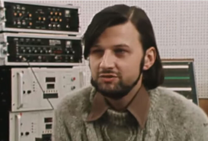 Алексей Рыбников на записи. 1980 г.