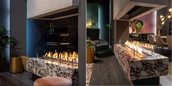 Огнеупорное стекло для биокамина ограждает и украшает живое пламя. Трудоемкий уход декору не нужен: биотопливо не выделяет дыма, сажи и копоти.