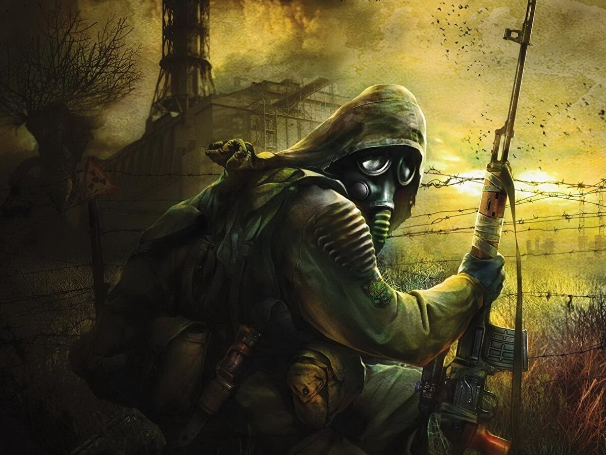 Всем уже известный образ сталкера.