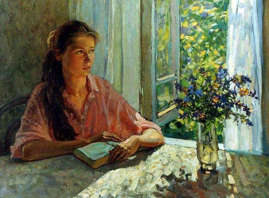  Марина Чулович "Девушка у окна" (1976)