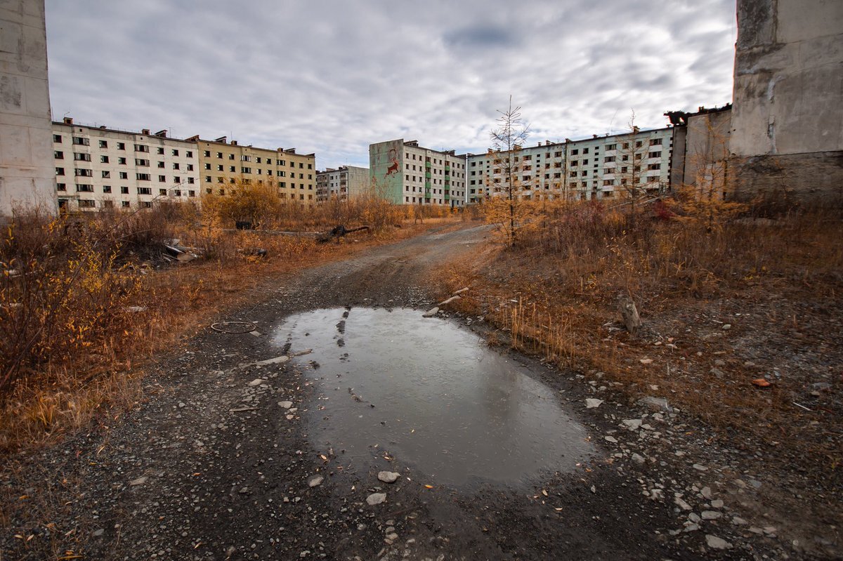 Фото города призрака