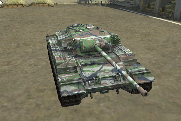 Танк FV221 из игры Ground War Tanrs.