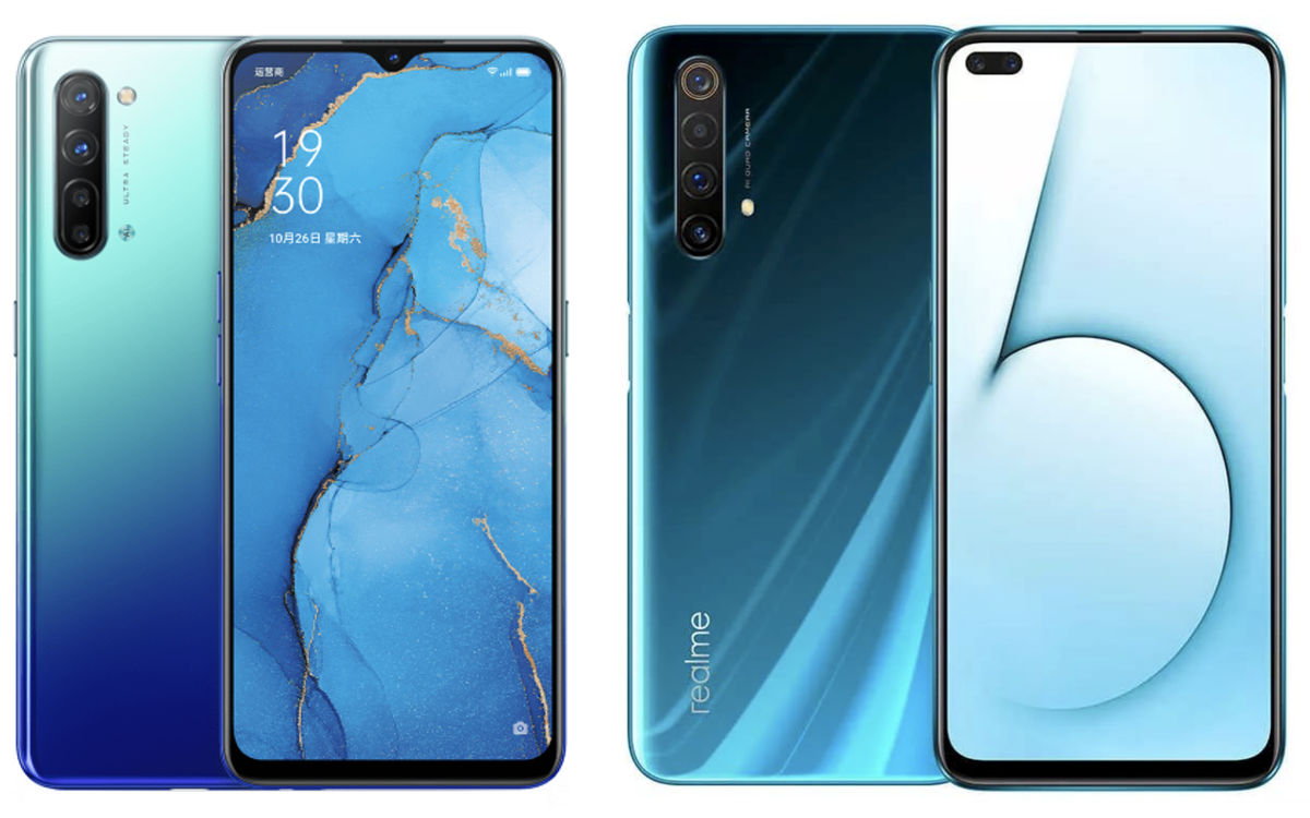 Oppo Reno 3 5G и Realme X50 5G