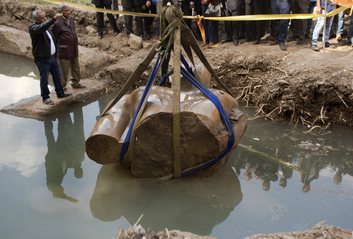 Процесс извлечения из воды. Источник фото: сайт BBC.com