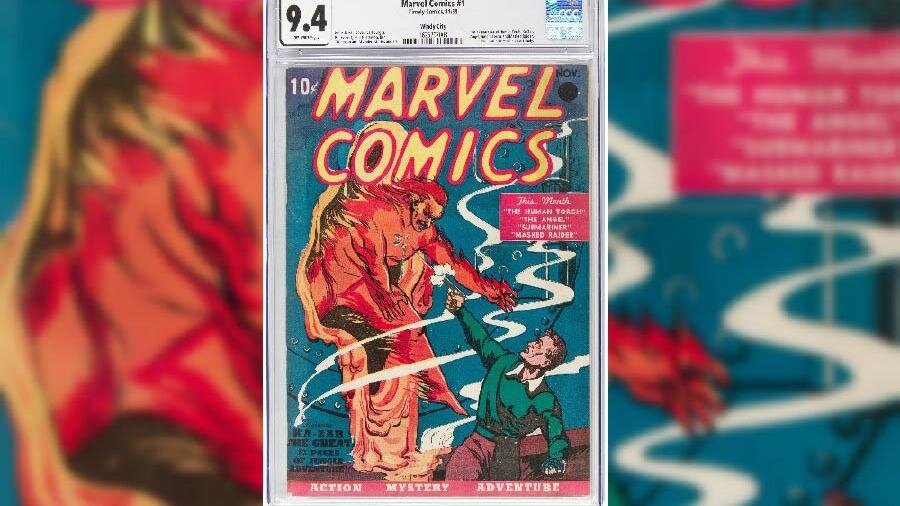 Первый комикс MARVEL