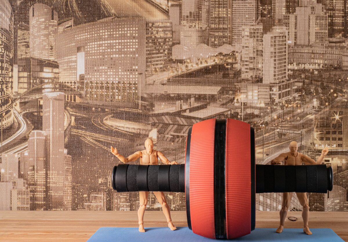 Ролик для пресса.  f 4  1\25c   iso 400    96мм    