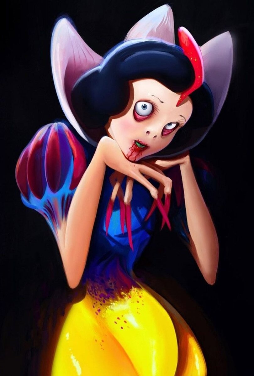 Белоснежка в роли монстра