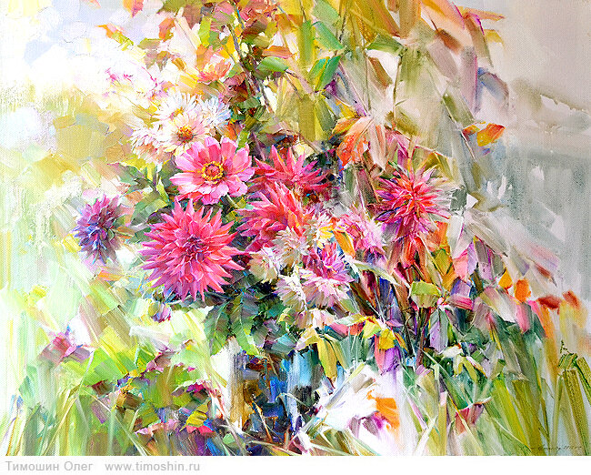 Картина: Дребезги лета 
Год создания: 2012
Техника исполнения: холст / акварель / масло
Размер: 70*90