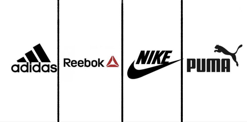 Puma nike hot sale adidas reebok