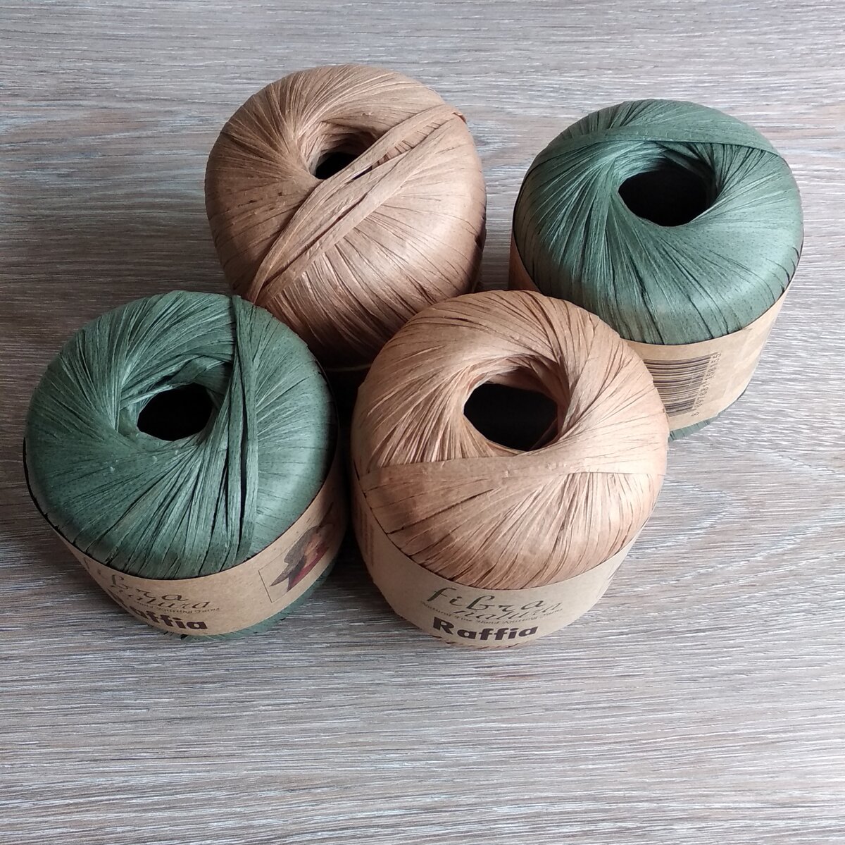 Рафия от Fibra Natura