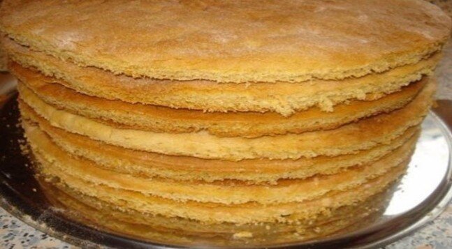 Коржи для торта.
