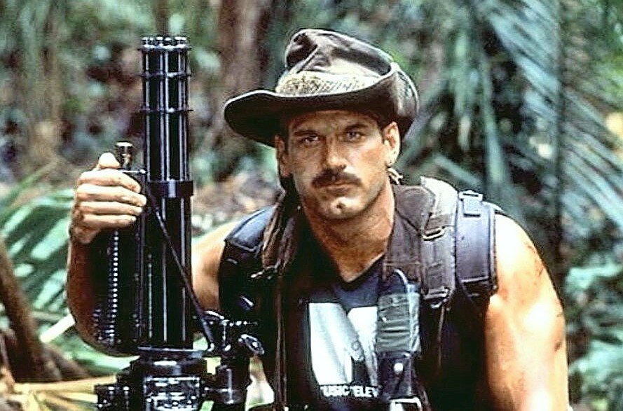 Вентура снялся во многих блокбастерах, среди которых «Хищник»