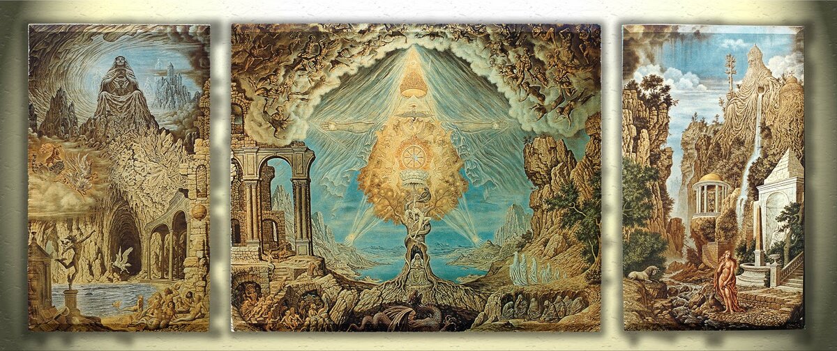 Главное что хочется сказать это Пентограмма в виде пяти конечной звезды . Ее еще называют звезда дьявола. Также внутри звезды пирамида и око с древним обозначением Планеты Сатурна. В древности Он был известен как "старое солнце" , "темное солнце ", " темный властелин " в оккультизме он известен под этими имена и в наши дни . 