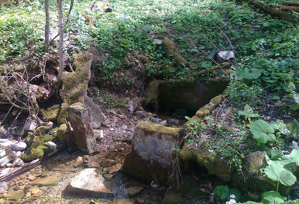 Родник в урочише Штык 