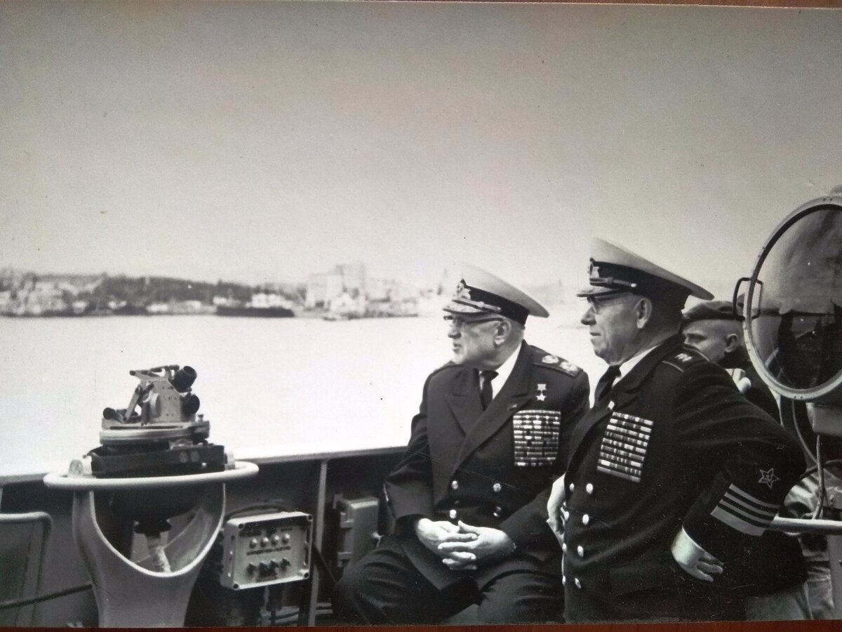 Адмирал  Флота Советского Союза Горшков Сергей Георгиевич. 