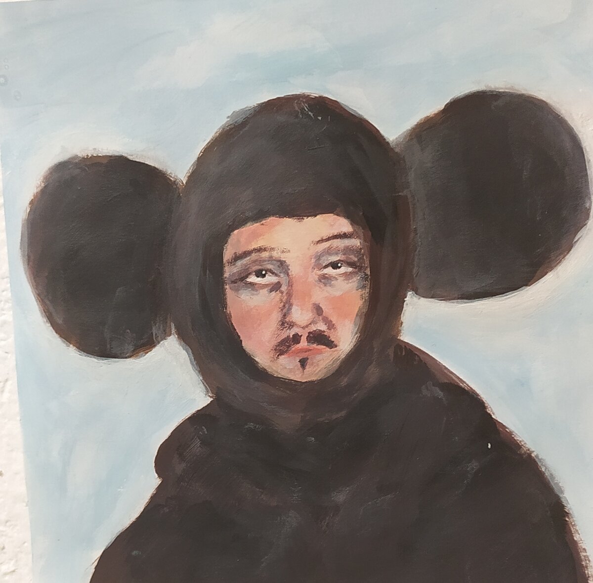 Рисунок дочери автора. Кто это по-вашему? Пишите в комментариях))))