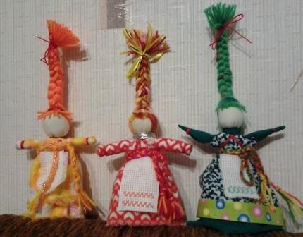 Народные куклы Веснянки.