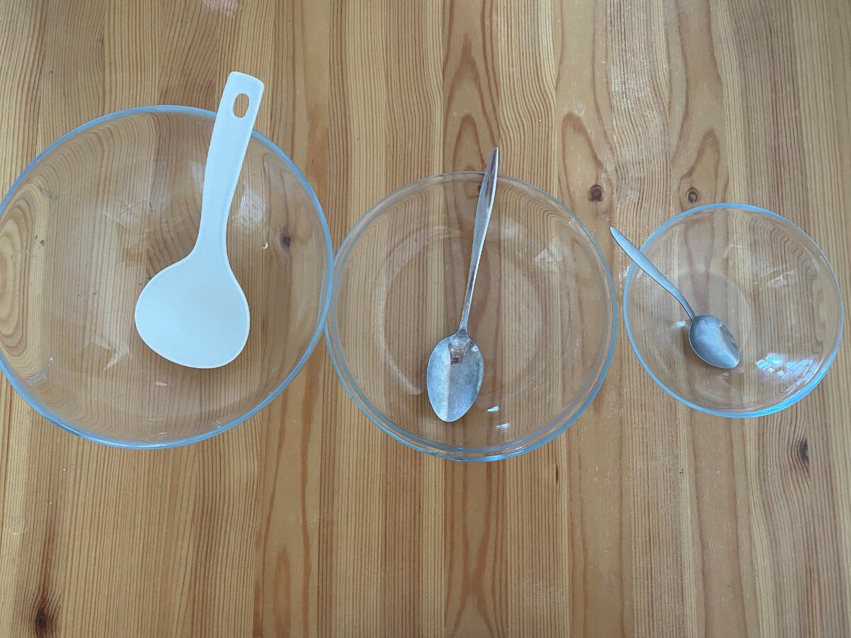 И выстроили в ряд от большой к маленькой. Фото https://zen.yandex.ru/rastem_vmeste