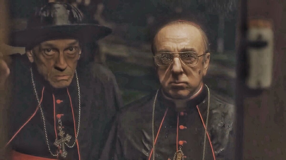 кадр из сериала "Молодой Папа"