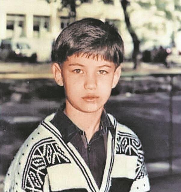 Денис Устименко-Вайнштейн (Джиган) в детстве. Фото: Инстаграм