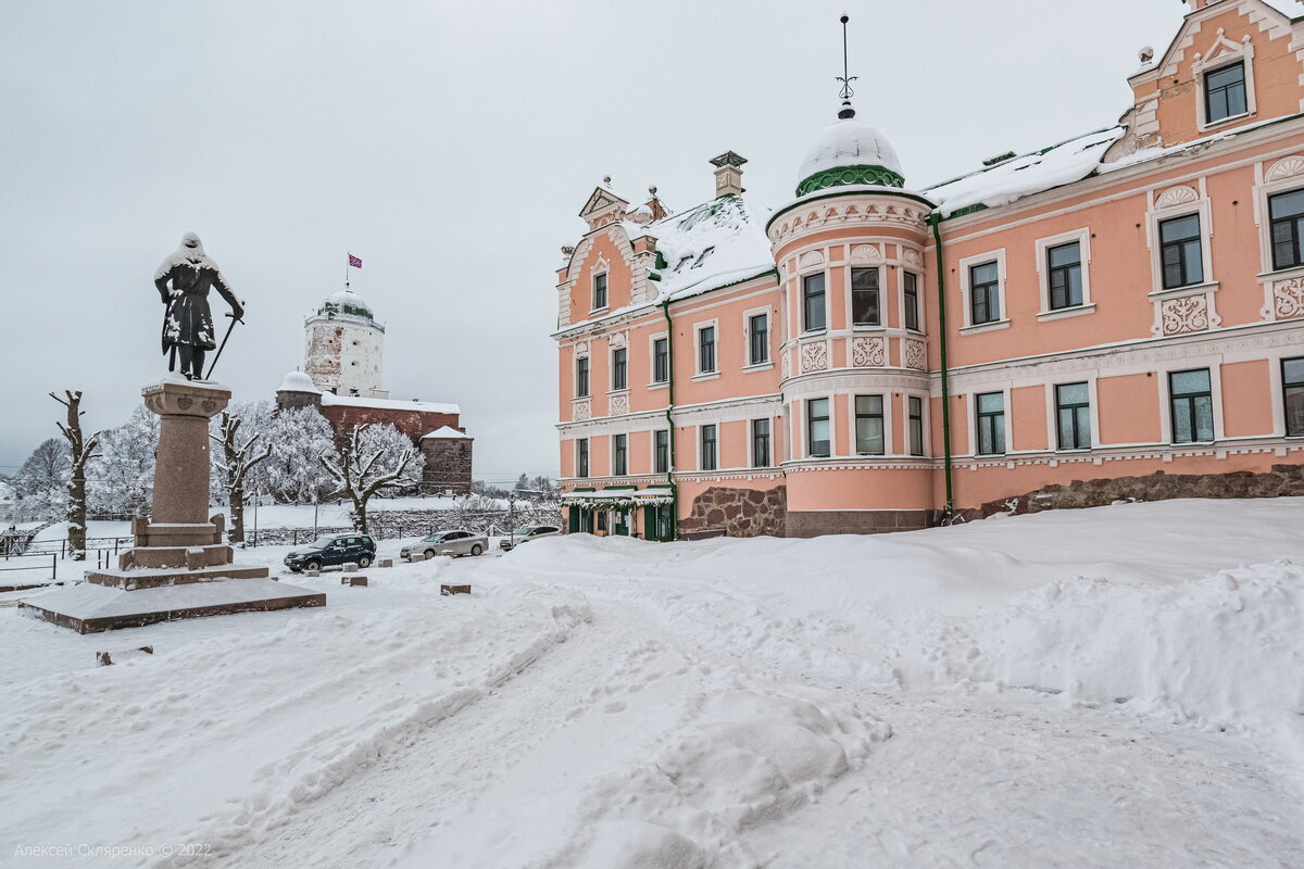 Выборг на новый год