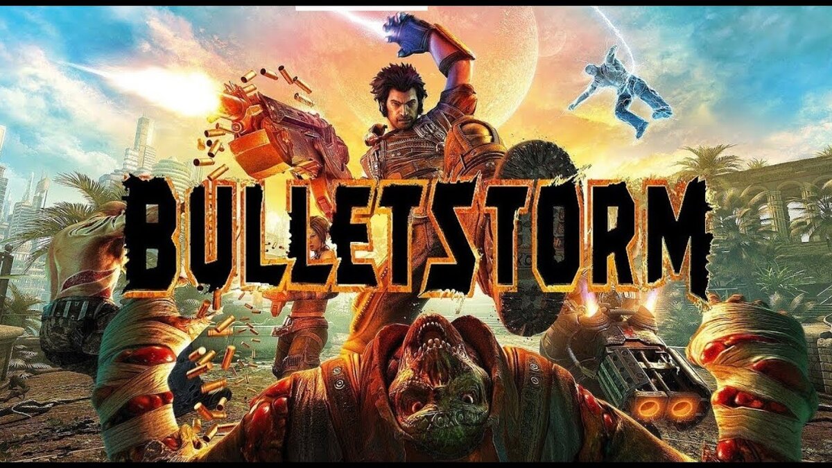 Продолжаем рубиться в Bulletstorm!  