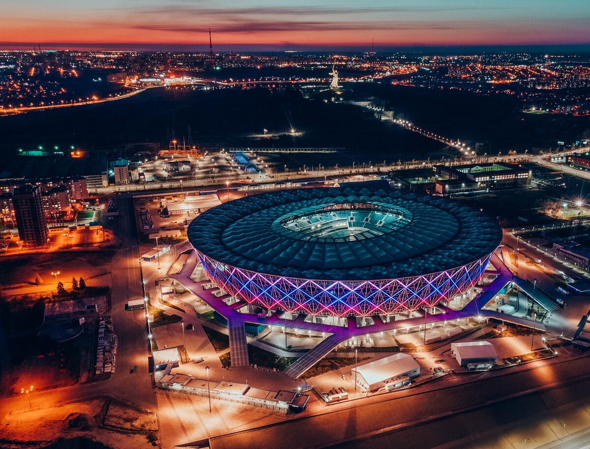 Фото стадиона волгоград арена