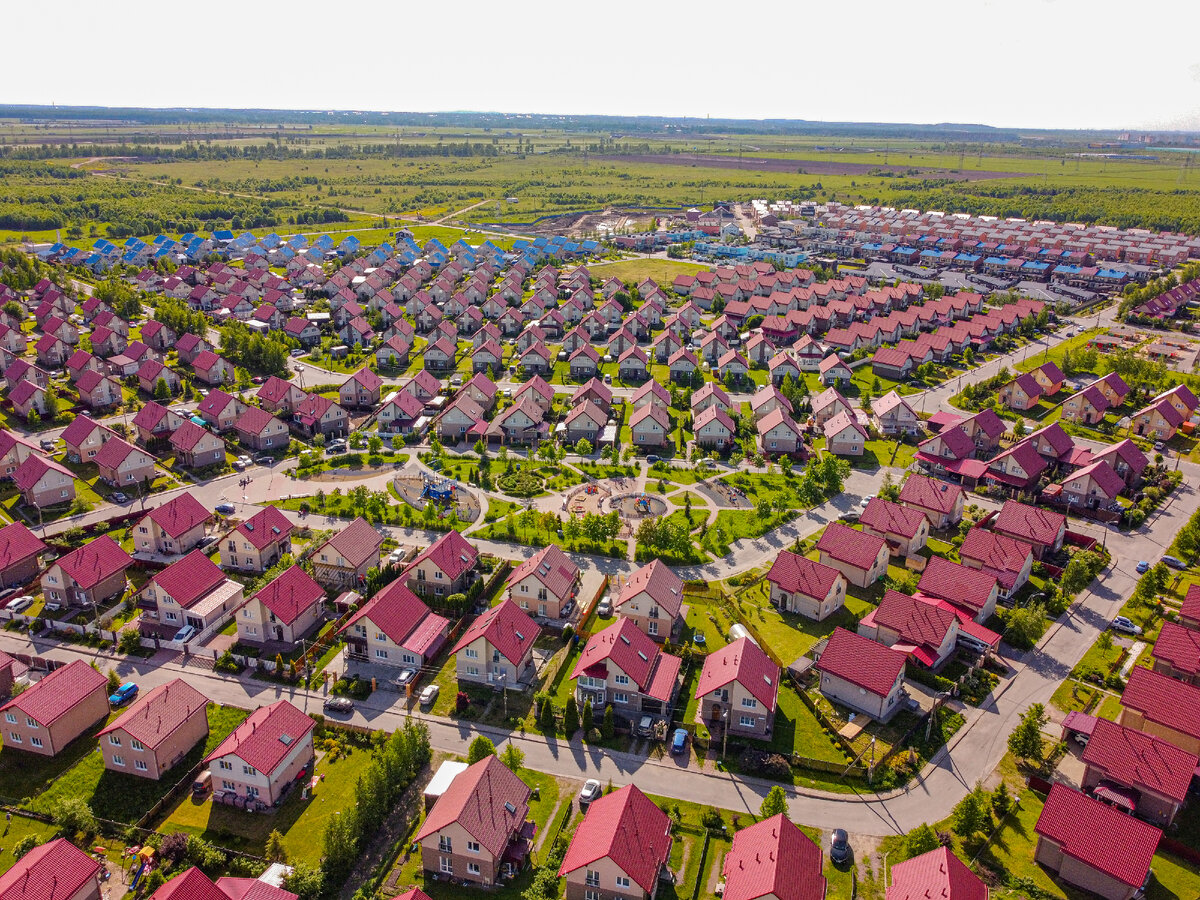 С высоты смотрится особенно интересно..