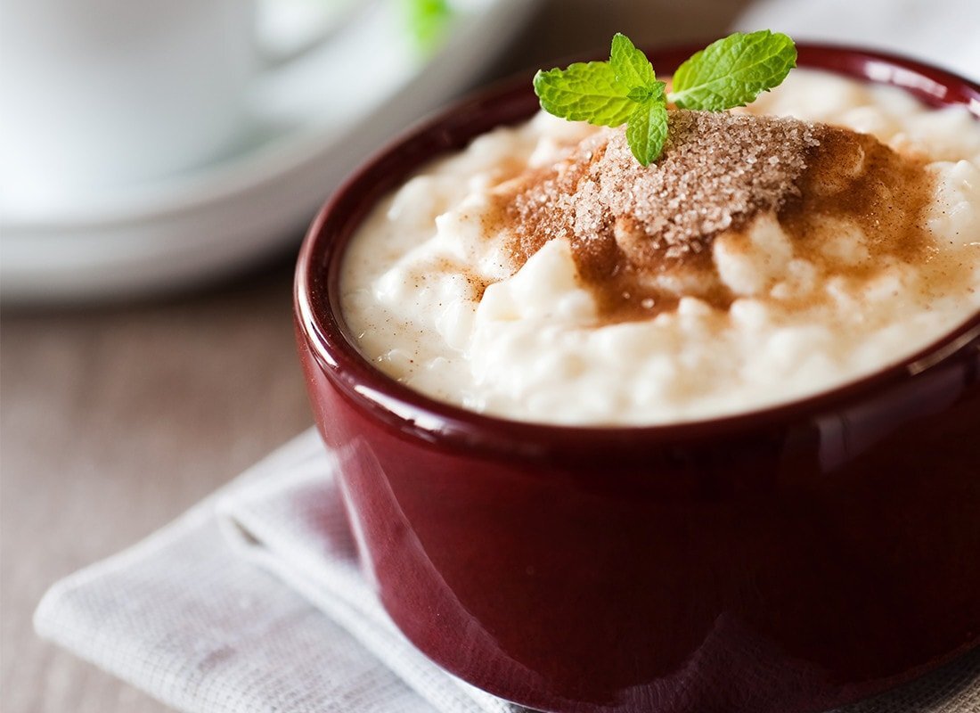 Десерт arroz con leche