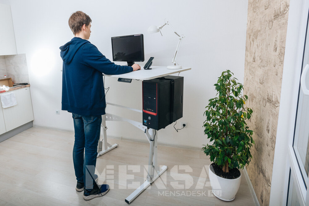 Всего 17 секунд на полное изменение высоты от 74 до 125 см